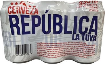 Cerveza Republica La Tuya Pilsner Type Beer