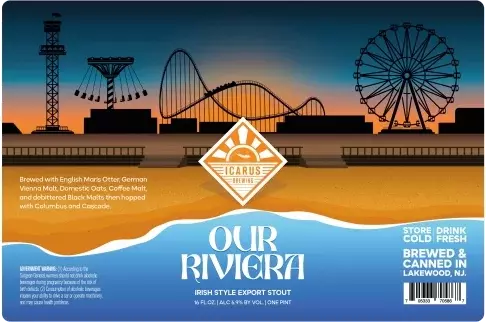 Icarus Our Riviera Irish Style Export Stout