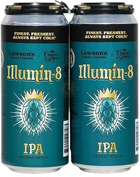 LAWSON'S FINEST ILLUMIN-8 WEST COAST STYLE IPA 4PK 16OZ CAN