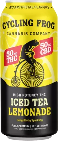 Cycling Frog Iced Tea Lemonade 50mg Thc Cn