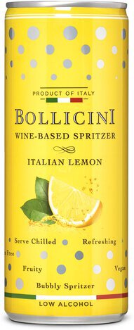 Bollicini Italian Lemon Wine Spritzer