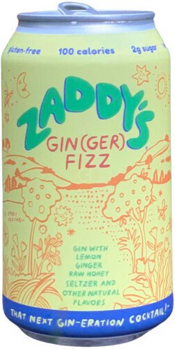 Zaddy's Ginger Fizz Cocktail