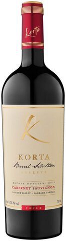 Korta Barrel Selection Cabernet Sauvignon Gran Reserva