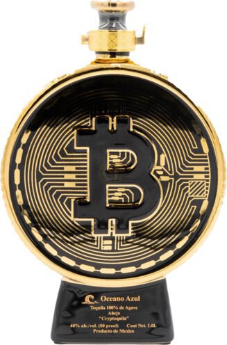 Oceano Azul Anejo Cryptoquila Tequila