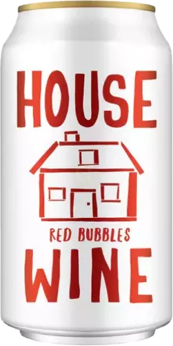 House Wine Red Bubbles Nv