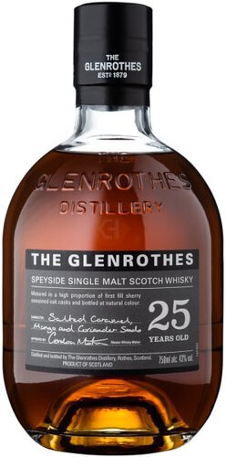 The Glenrothes Speyside Single Malt Scotch Whiskey 25yr