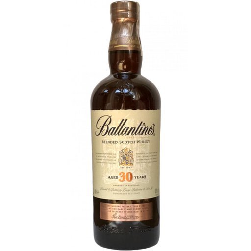 Ballantine S Very Rare Blended Scotch Whisky 30 Year 700ML - New
