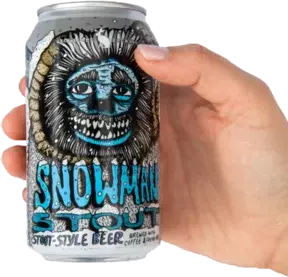 Jackalope Brewing Co Snowman Mocha Stout