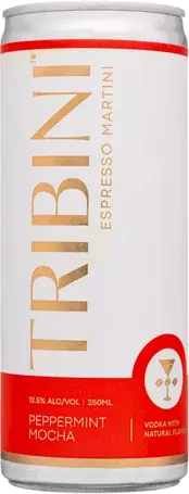 Tribini Golden Expresso Martini Peppermint Mocha
