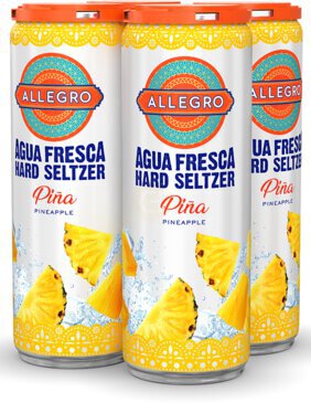 Allegro Agua Fresca Seltzer Piña