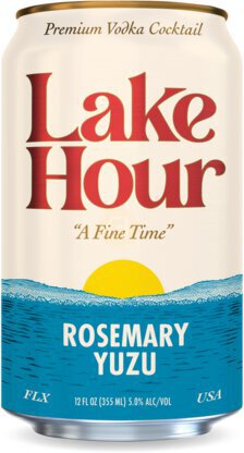 Lake Hour Rosemary Yuzu Vodka Cocktail