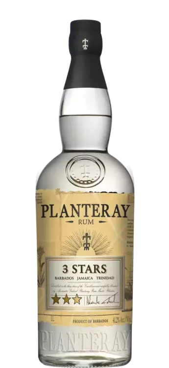 tobacco white rum Planteray 3 Stars White Rum 1L