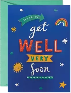 GET WELL VERY SOON $3.95