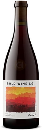 Bold Wine Co Monterey Pinot Noir 2019 No Barcode