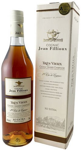 Jean Fillioux Tres Vieux Cognac Grand Champagne Xo Extra France