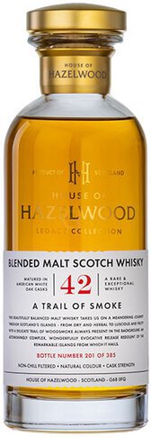 House Of Hazelwood A Trail Of Smoke Year Scotch