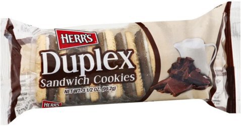Herr's duplex cookies