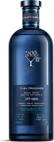 CASA DRAGONES テキーラ Buy Casa Dragones X Karol G '200 Copas' Añejo Cristalino Tequila