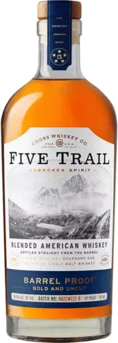 Five Trail Barrel Proof Blended American Whiskey