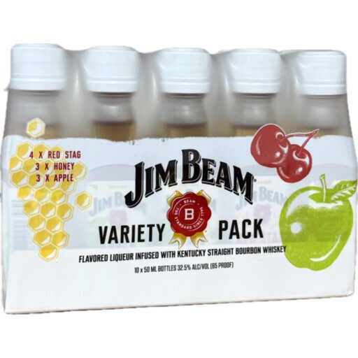 Jim Beam Variety Pack 50ML - Jacob Liquor Exchange Wichita KS