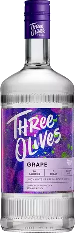 Three Olives® Vodka Grape 1.75L - Exit 9 Wine & Liquor Warehouse