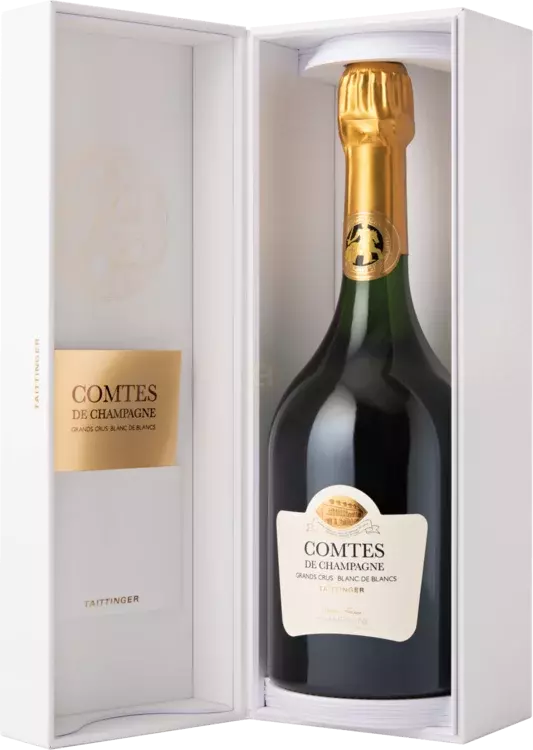 ワイン空箱 COMTES DE CHAMPAGNE TAITTINGER Taittinger - Champagne Comtes, Blanc de Blancs (Gift Box) - East