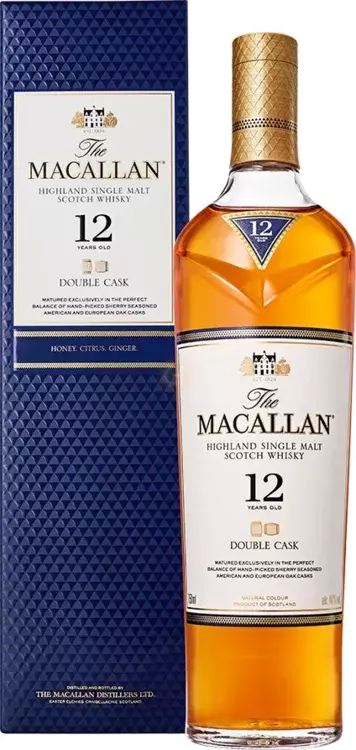 The Macallan Double Cask 12 Years Old Single Malt Whisky750ml