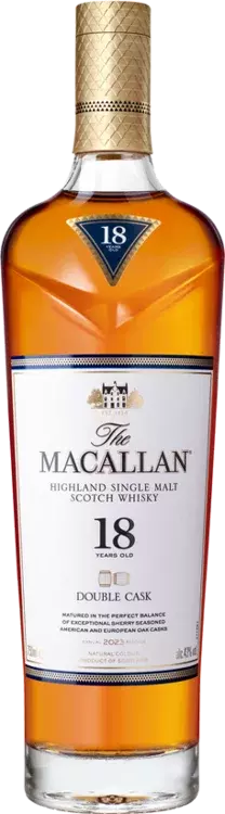 The Macallan Double Cask 18 Years Old, 2022 Release 750ml - Today