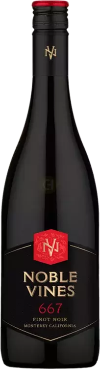 Noble Vines 667 Pinot Noir Red Wine, Monterey, California, 750mL