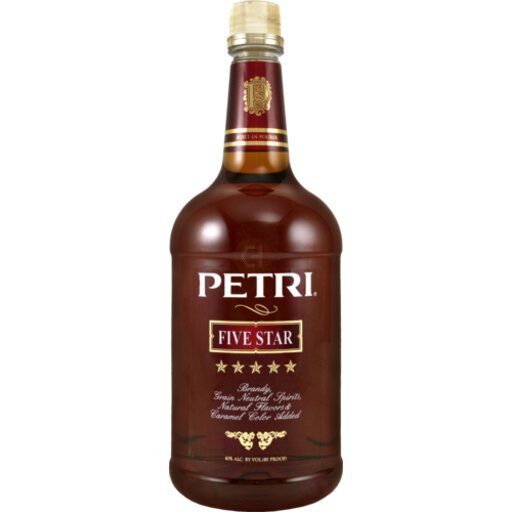 Petri Five Star Brandy 1.75L - Mount Royal Bottle Shoppe | Duluth