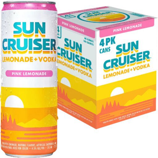 [SALE]グリシコスターポワント4 XX Shank: MF SUN CRUISER PINK LEMONADE VODKA CAN 4PK 12OZ - Bottle Stop Wine