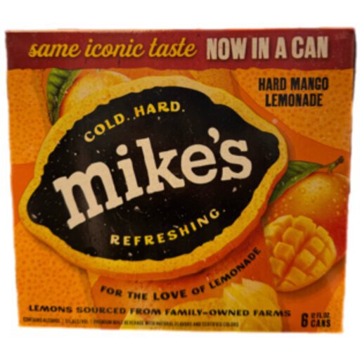 Mike's Hard Mango Lemonade 12OZ - Roger Wilco Pennsauken Township