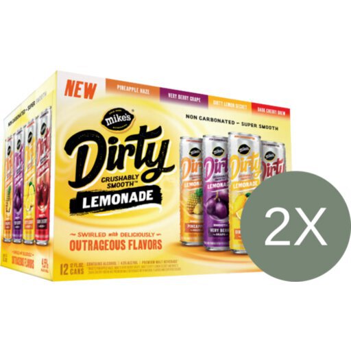Mike's Hard Dirty Lemonade Variety Pack - Bemidji Municipal Liquor, Bemidji, MN, Bemidji, MN Mike's Hard Dirty Lemonade Variety Pack - Bemidji Municipal Liquor, Bemidji, MN, Bemidji, MN