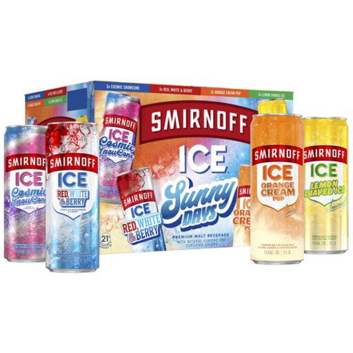 notime icedandy（アイスダンディ） SKB-2108 Smirnoff Ice Sunny Days Variety Pack 12OZ - Crescent Wine