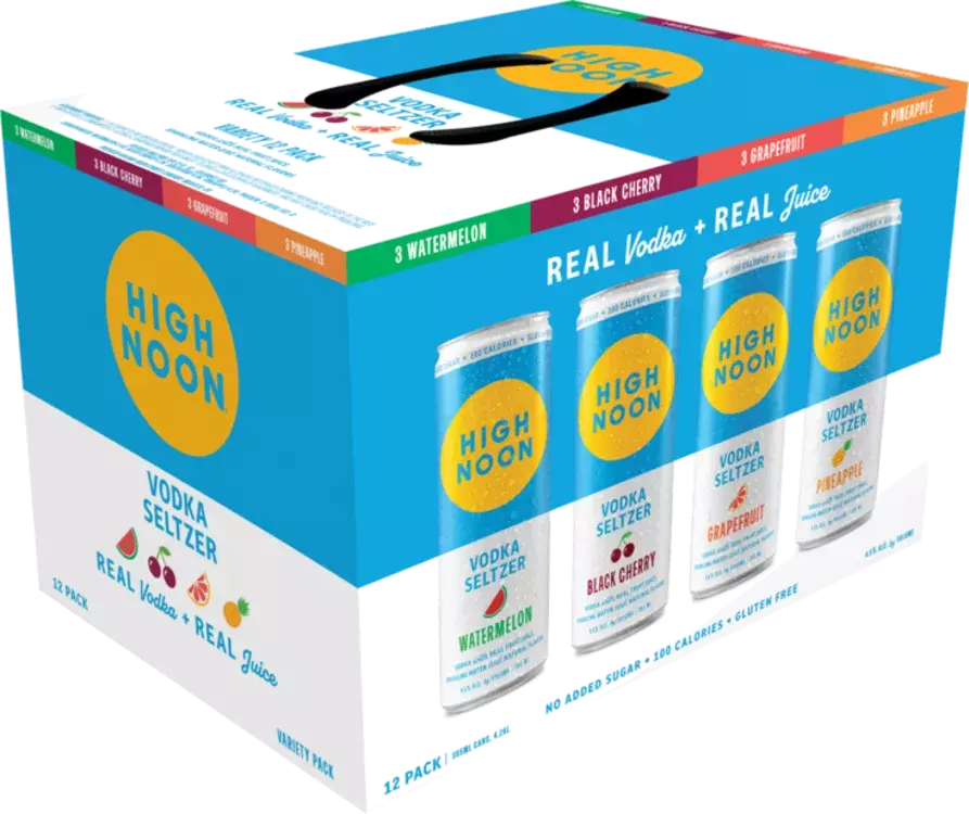 High Noon Vodka Hard Seltzer Variety Pack 12OZ - Joe Canal's