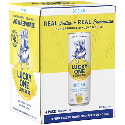 Lucky One Vodka Lemonade 12OZ - The Party Source | Cincinnati's