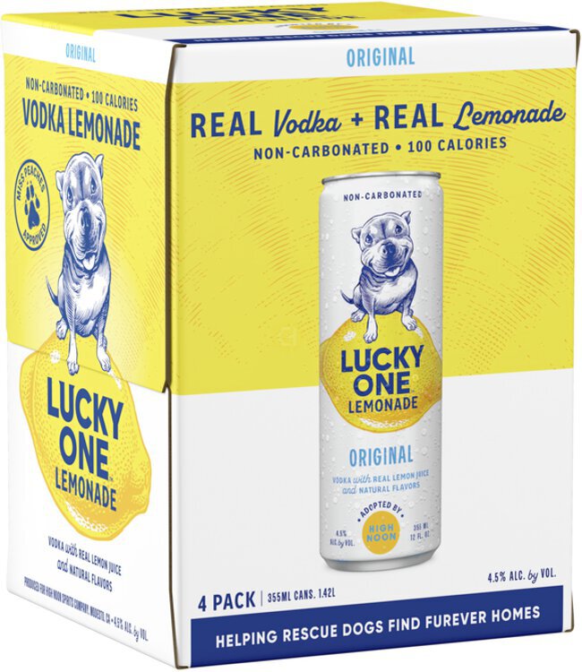 Lucky One Vodka Lemonade 12OZ - The Party Source | Cincinnati's