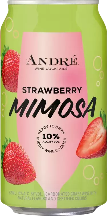 [ のりちゃん ] メゾンスズ ブライダルシューズ Andre Strawberry Mimosa Sparkling Wine Cocktail 375ML - Joe