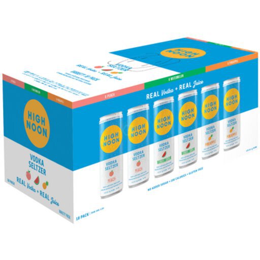 High Noon Vodka Hard Seltzer Variety Pack 18 355ML - Tower Beer