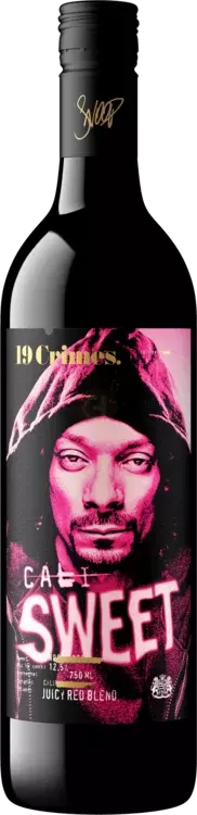 19 Crimes Snoop Dogg Cali Sweet Red Wine, California - Super 9
